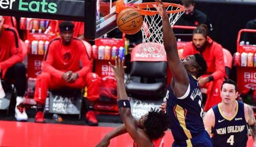  鹈鹕锡安暴力扣篮惊艳，憾负掘金暴露防守短板